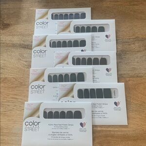 7 pack Color Street Nail Polish Strips Set